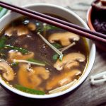 Healing herbal shiitake mushroom soup recipe